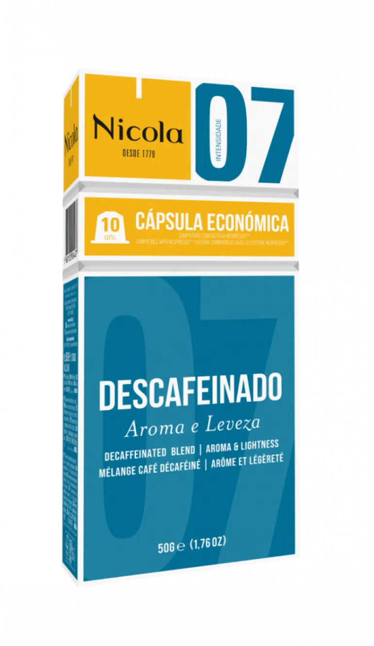 Cápsulas de Café Nespresso Descafeinado