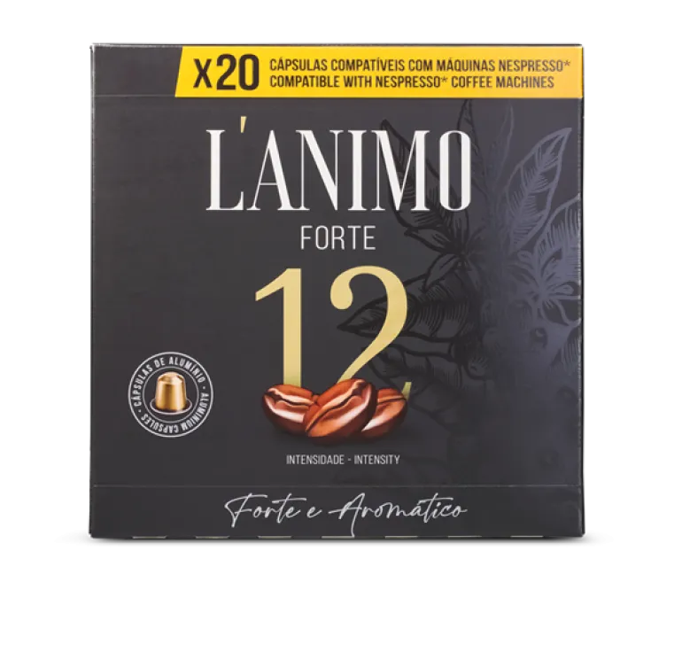Cápsulas de Café Nespresso Forte