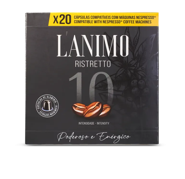 Cápsulas de Café Nespresso Ristretto