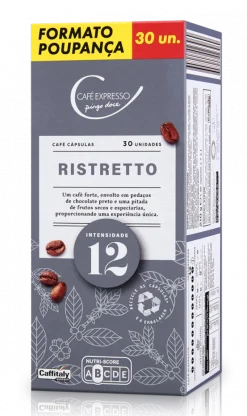 Cápsulas de Café Ristretto