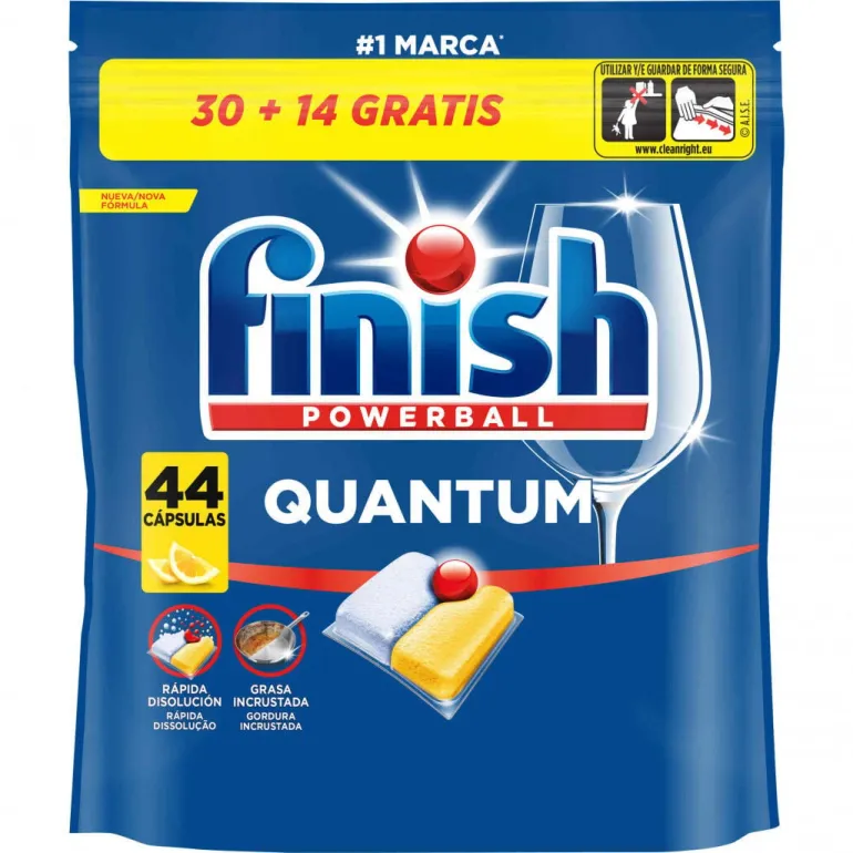 Cápsulas para Máquina da Loiça Quantum Limão