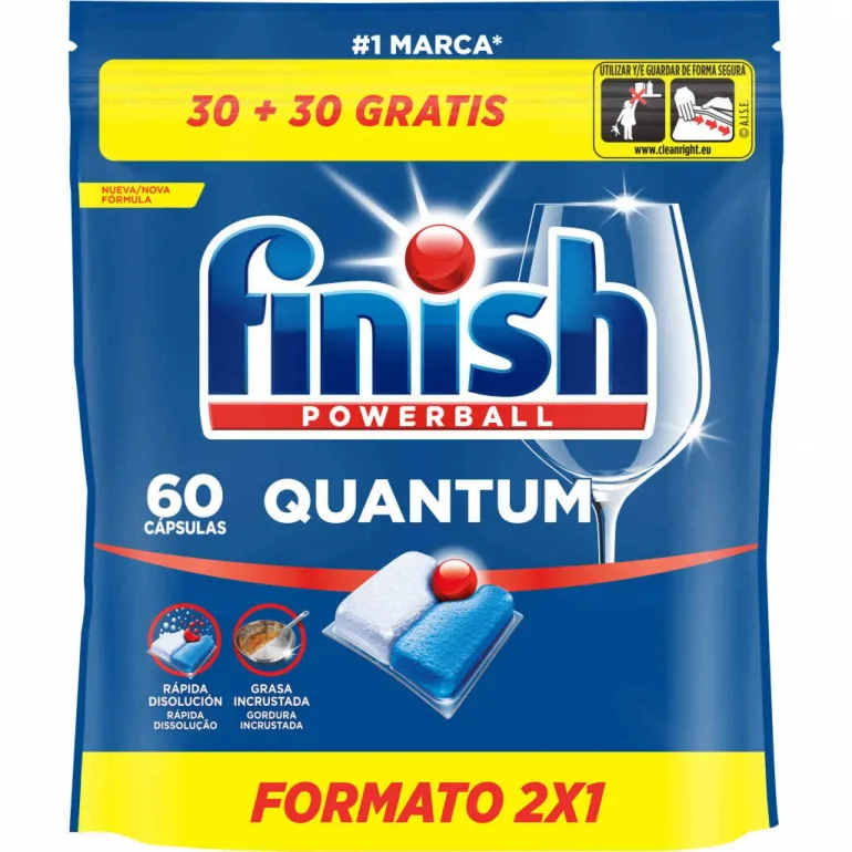 Cápsulas para Máquina da Loiça Quantum Regular