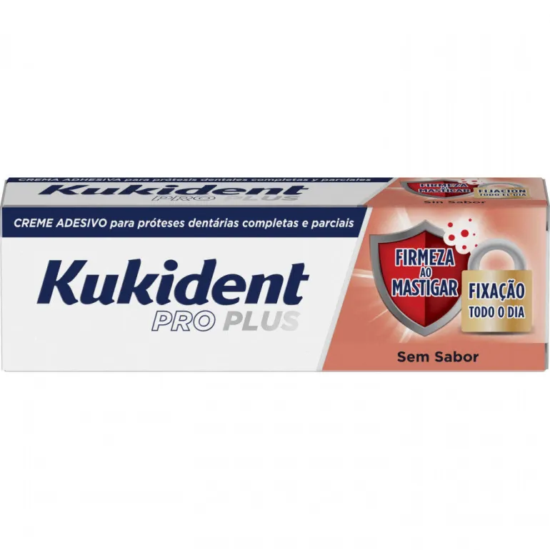 Creme Adesivo para Próteses Dentárias sem Sabor