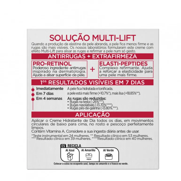 Creme de Dia Hidratante Revitalift