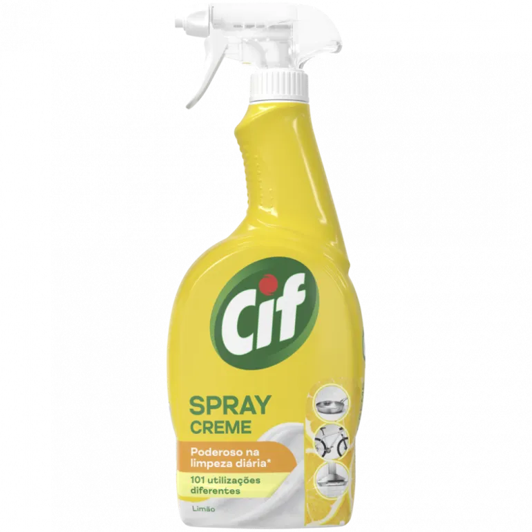 Creme de Limpeza Spray Limão