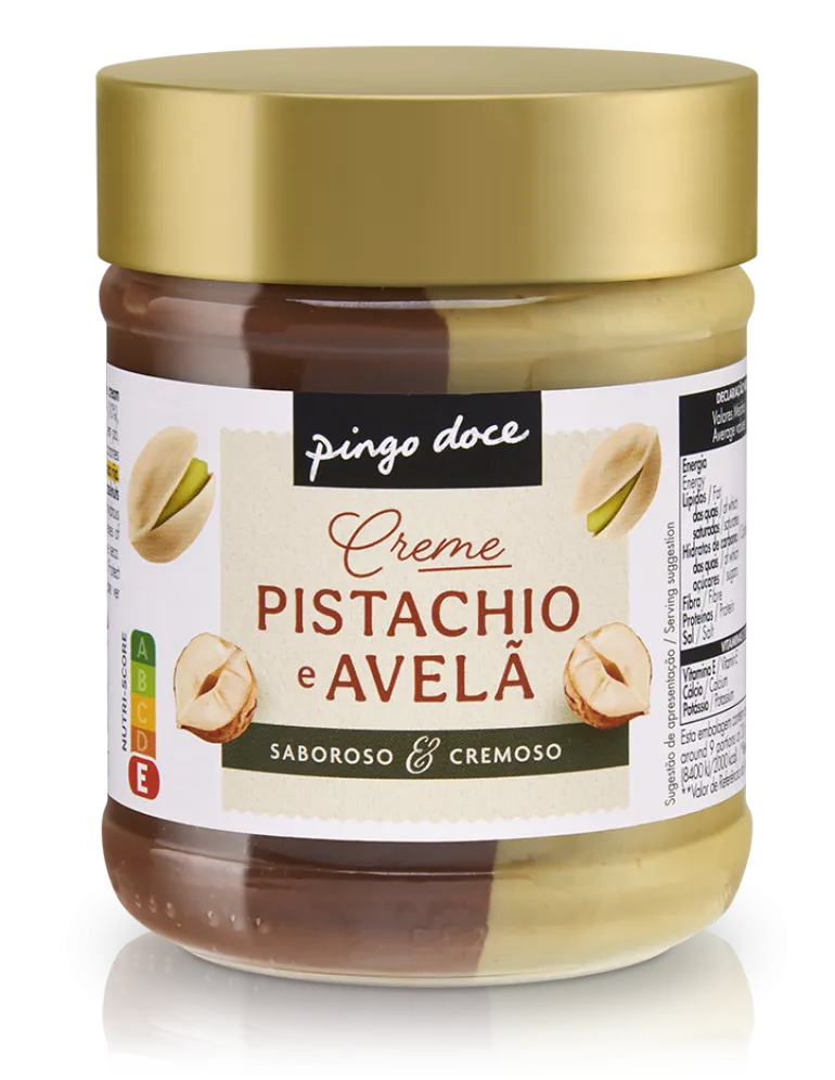 Creme de Pistáchio e Avelã