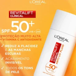 Creme de Rosto Dia Revitalift Clinical Vitamina C FPS 50