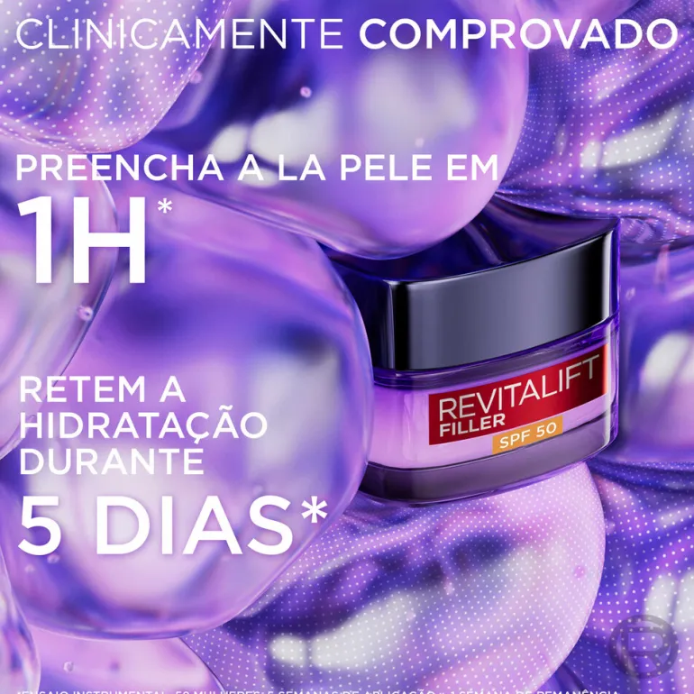 Creme de Rosto Dia Revitalift Filler FPS 50