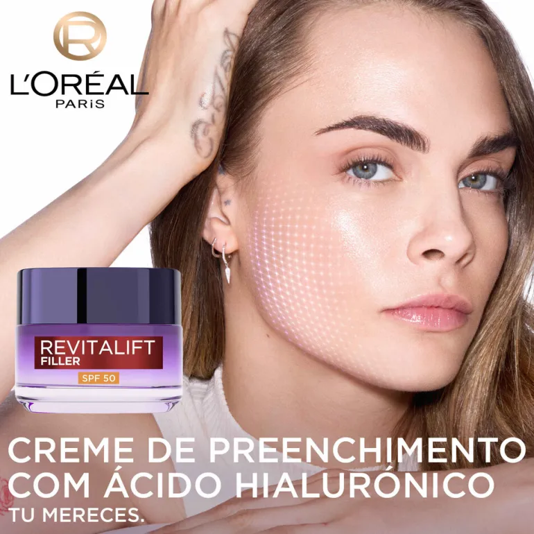 Creme de Rosto Dia Revitalift Filler FPS 50