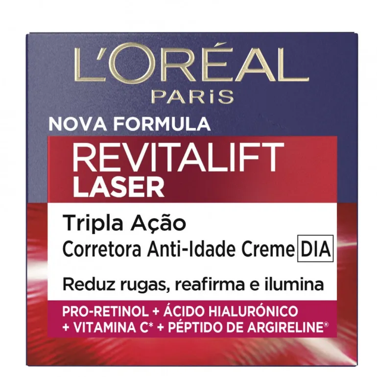 Creme de Rosto Dia Revitalift Laser Intensivo 40+
