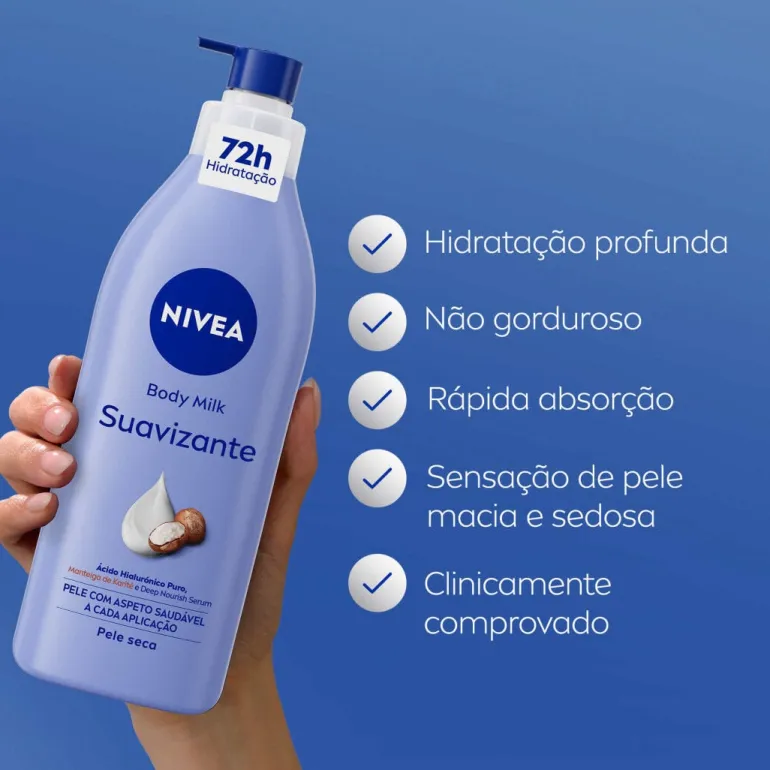 Creme Hidratante Corpo Suavizante Smooth Milk
