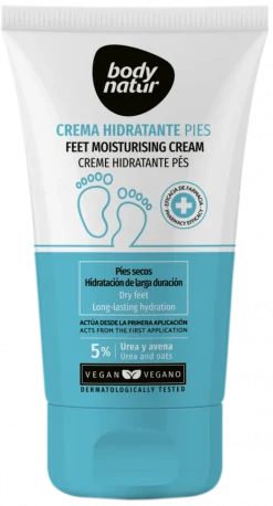 Creme Hidratante de Pés Body Natural