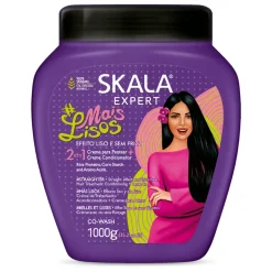 Creme para Pentear e Condicionador Efeito Liso
