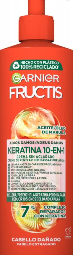 Creme para Pentear Fructis Adeus Danos