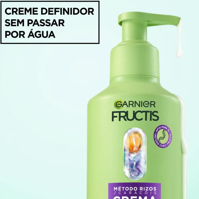 Creme para Pentear Fructis Método Caracóis