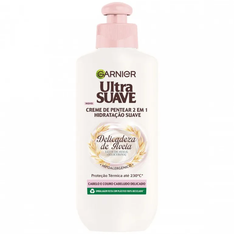 Creme para Pentear Ultra Suave 2 em 1 Delicadeza de Aveia