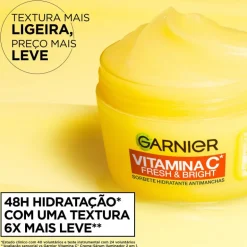Creme Rosto Vitamina C Fresh & Bright Sorbet Hidratante Antimanchas