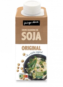 Creme Vegetal de Soja para Culinária