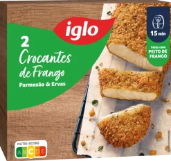 Crocantes de Frango com Parmesão e Ervas Congelados