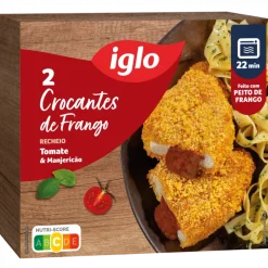 Crocantes de Frango com Recheio de Tomate e Manjericão