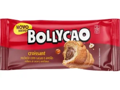 Croissant com Recheio de Cacau e Avelãs