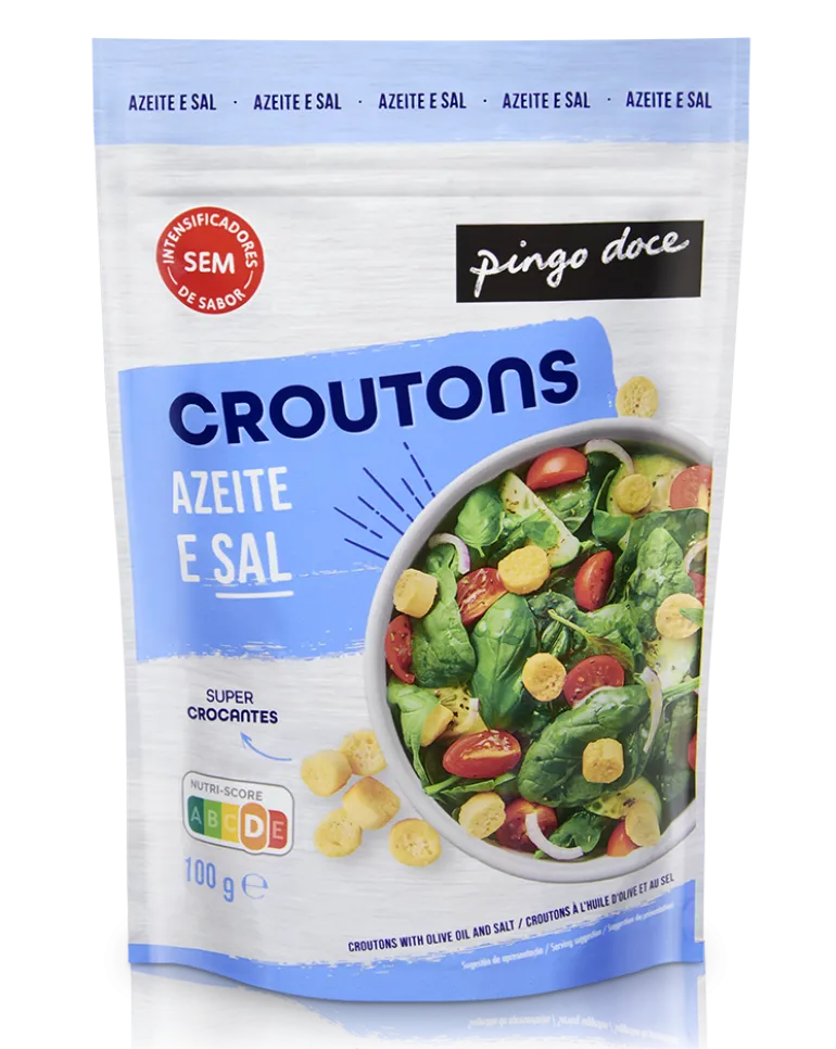 Croutons com Azeite