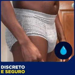 Cuecas Incontinência Homem TENA Men Cinzentas L