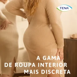 Cuecas Incontinência Mulher TENA Silhouette Creme L