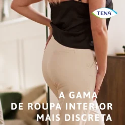 Cuecas Incontinência Mulher TENA Silhouette Pretas M