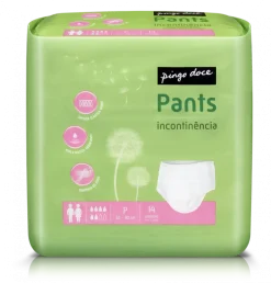Cuecas Incontinência Tamanho Pequeno