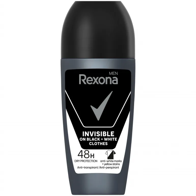 Desodorizante Roll-On Invisible Black & White