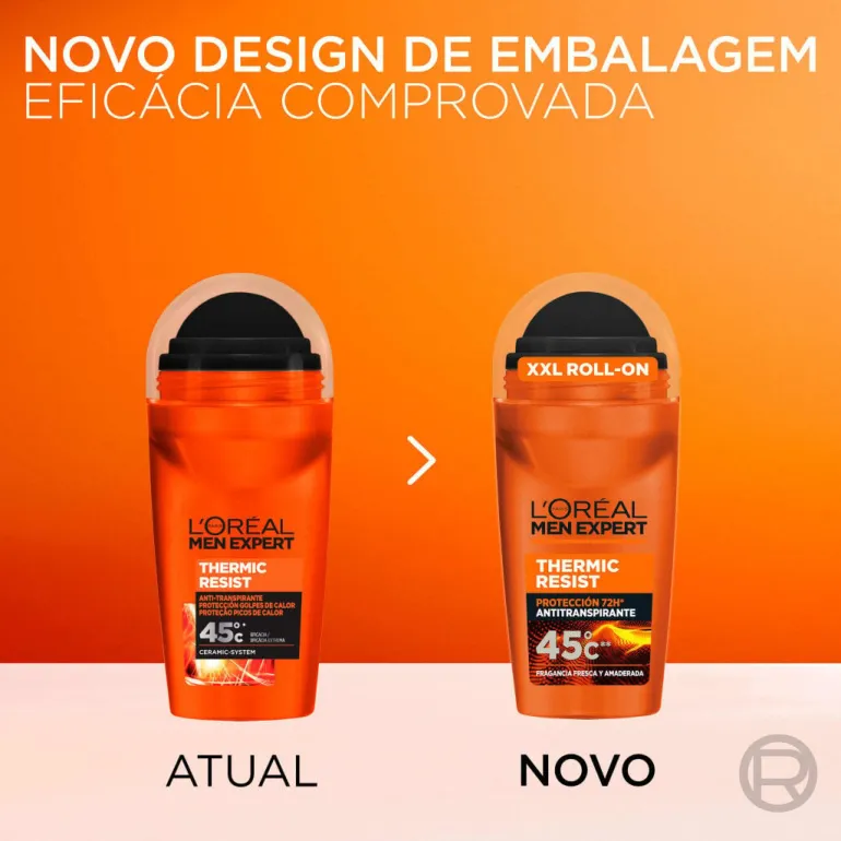 Desodorizante Roll-On Men Expert Thermic Resist