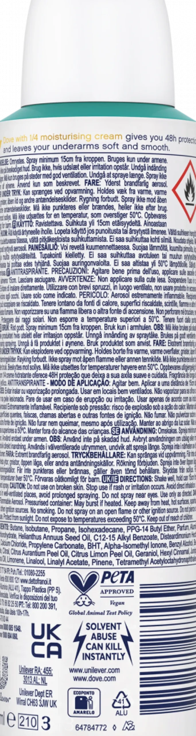 Desodorizante Spray Fresh 48h