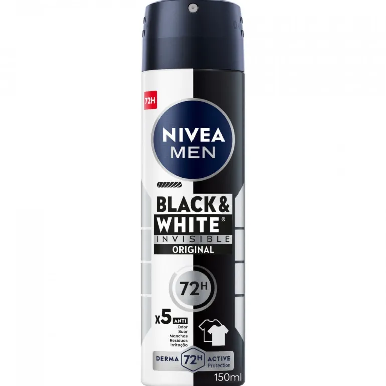 Desodorizante Spray Men Black & White Invisible Power