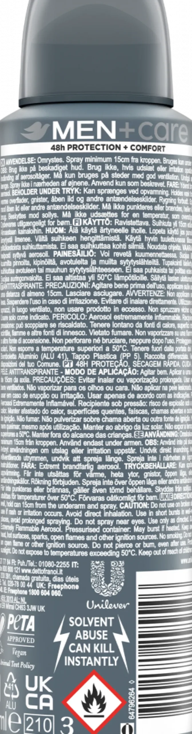 Desodorizante Spray Men Classic 48h
