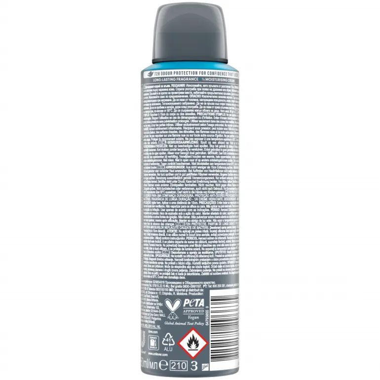 Desodorizante Spray Men Clean Comfort 0% Alumínio