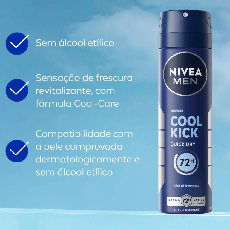 Desodorizante Spray Men Cool Kick