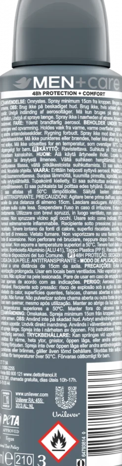 Desodorizante Spray Men Energising 48h Dove Men