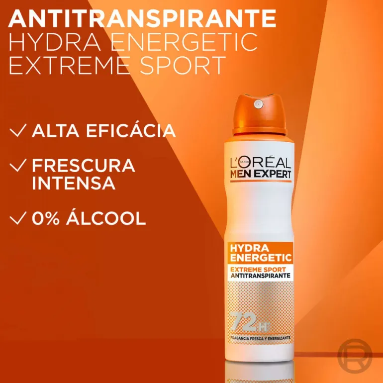 Desodorizante Spray Men Expert Hydra Energetic