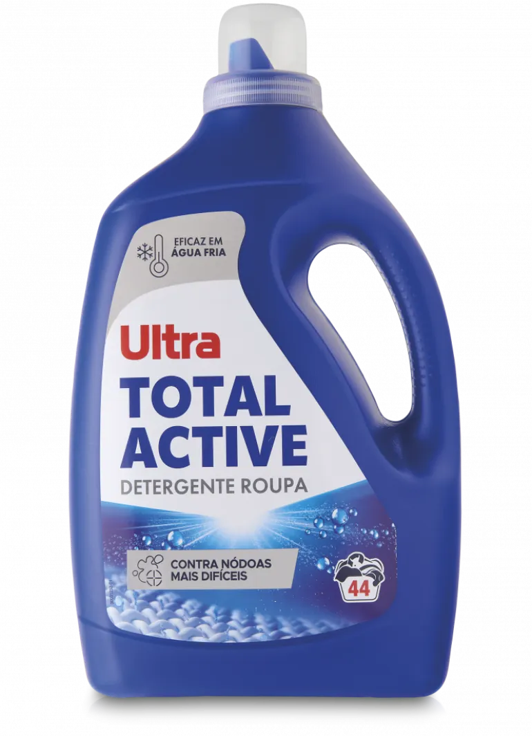 Detergente Máquina da Roupa Líquido Total Active