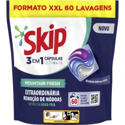 Detergente Máquina Roupa Cápsulas Moutain Fresh