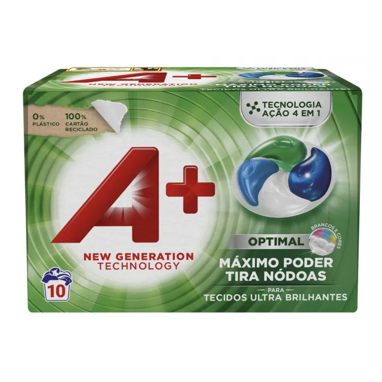 Detergente Máquina Roupa Cápsulas Active 4 Optimal