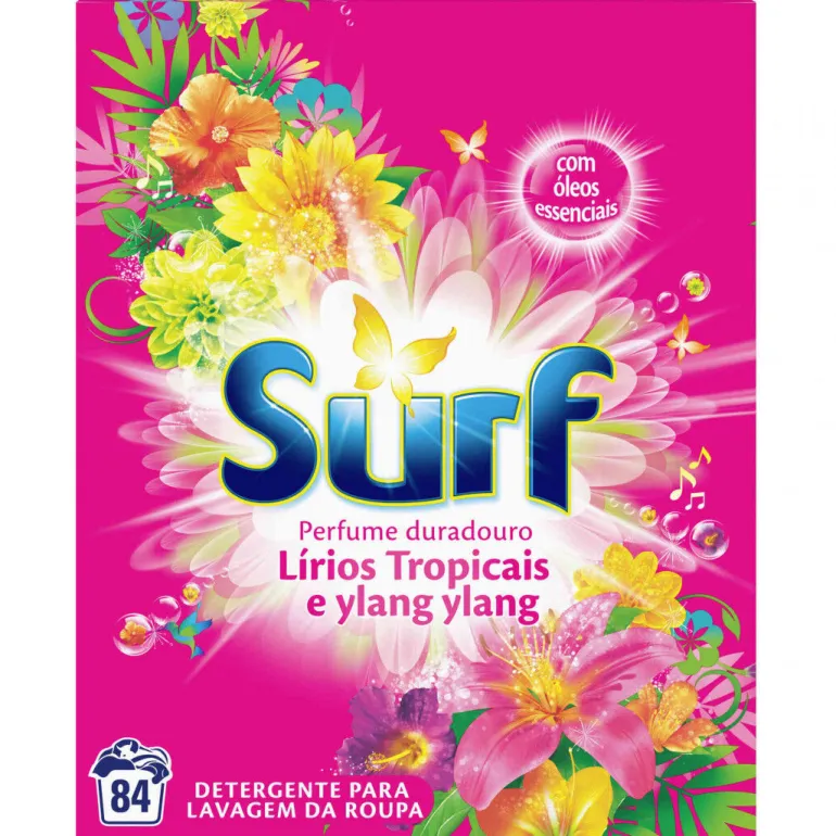 Detergente Máquina Roupa em Pó Tropical