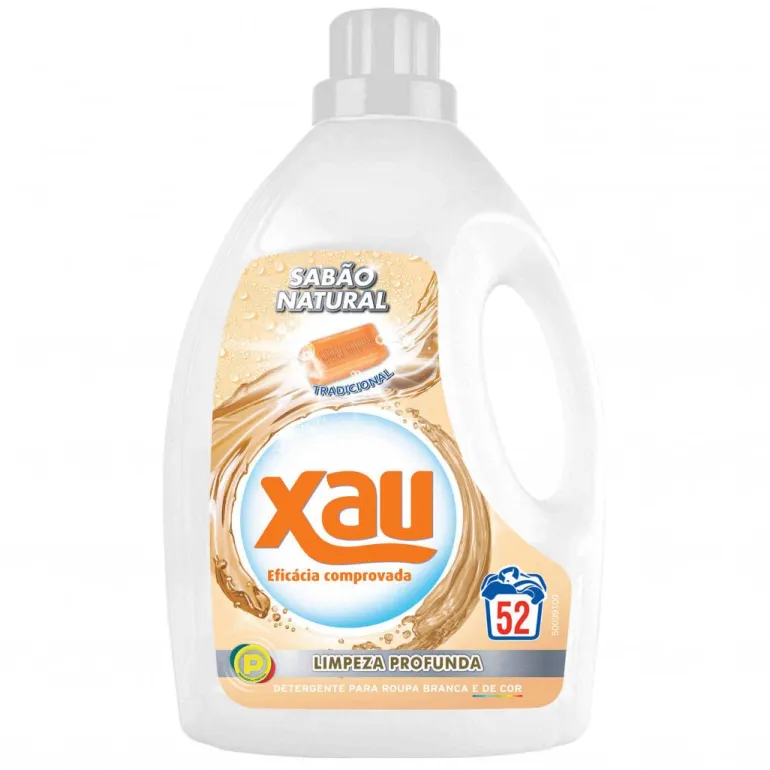 Detergente Máquina Roupa Líquido Sabão Natural