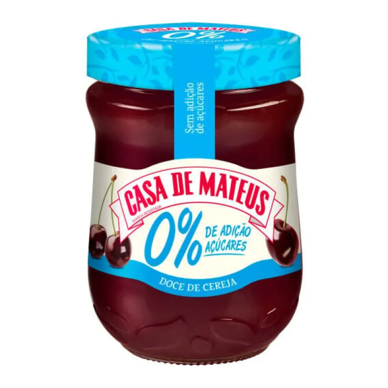 Doce de Cereja sem Adição de Açúcar
