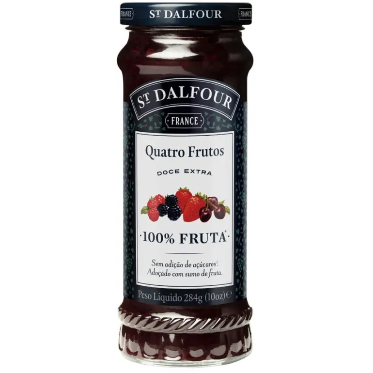 Doce de 4 Frutos sem Adição de Açúcar
