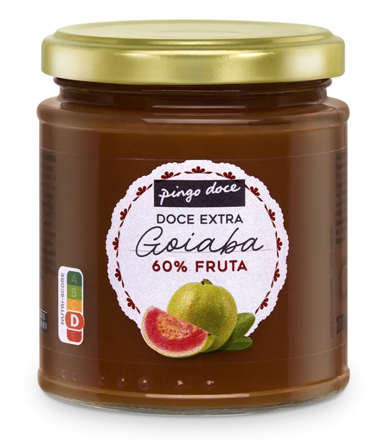 Doce de Goiaba com 60% de Fruta