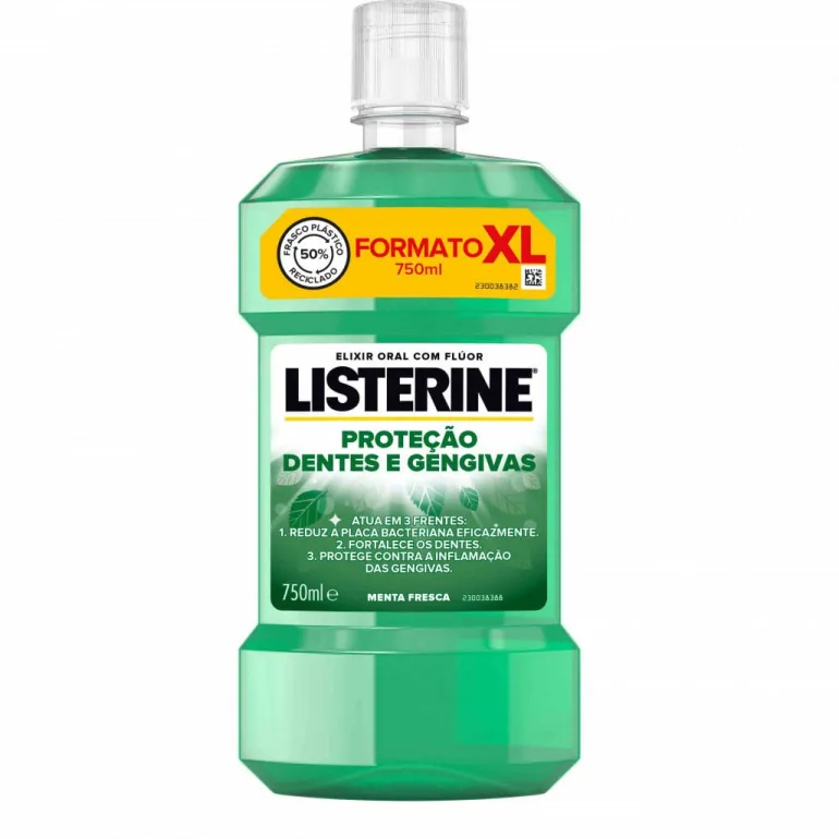 Elixir Proteção Dentes e Gengivas Menta Fresca