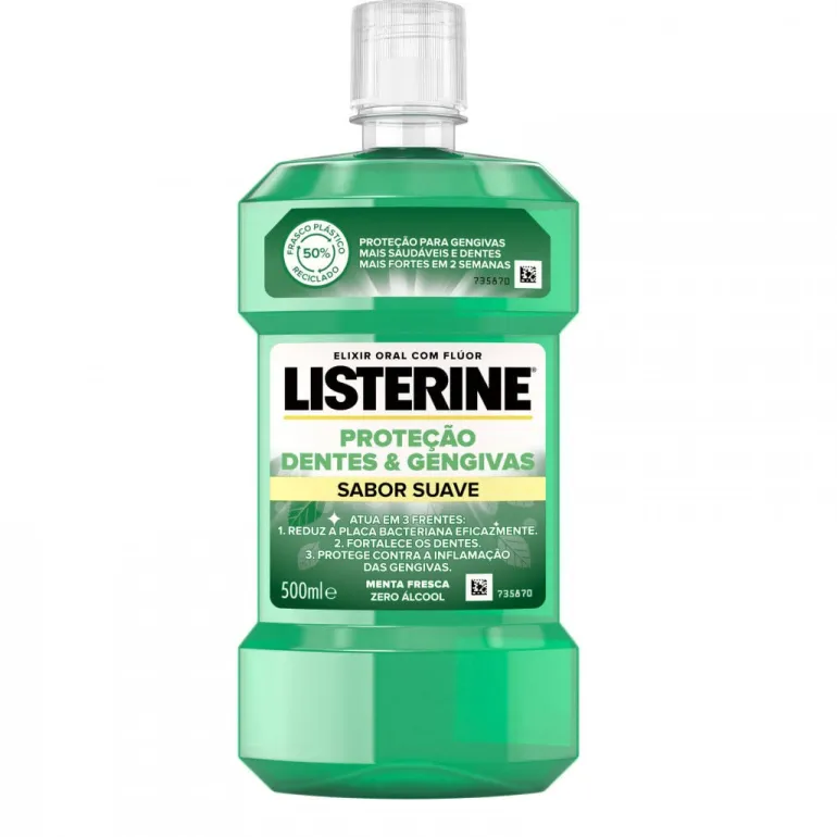 Elixir Proteção Dentes e Gengivas Sabor Suave