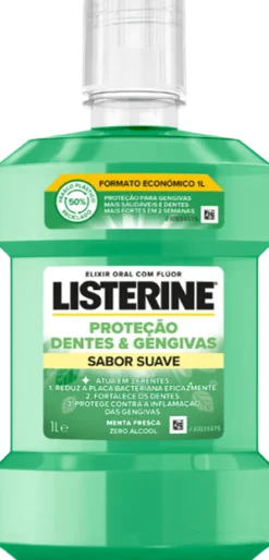 Elixir Proteção Dentes e Gengivas Sabor Suave